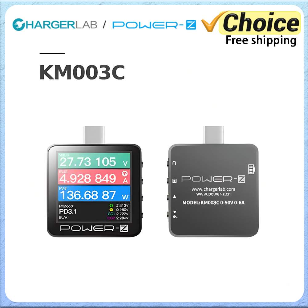Power Banks - Power-Z KM003C testeur de charge rapide