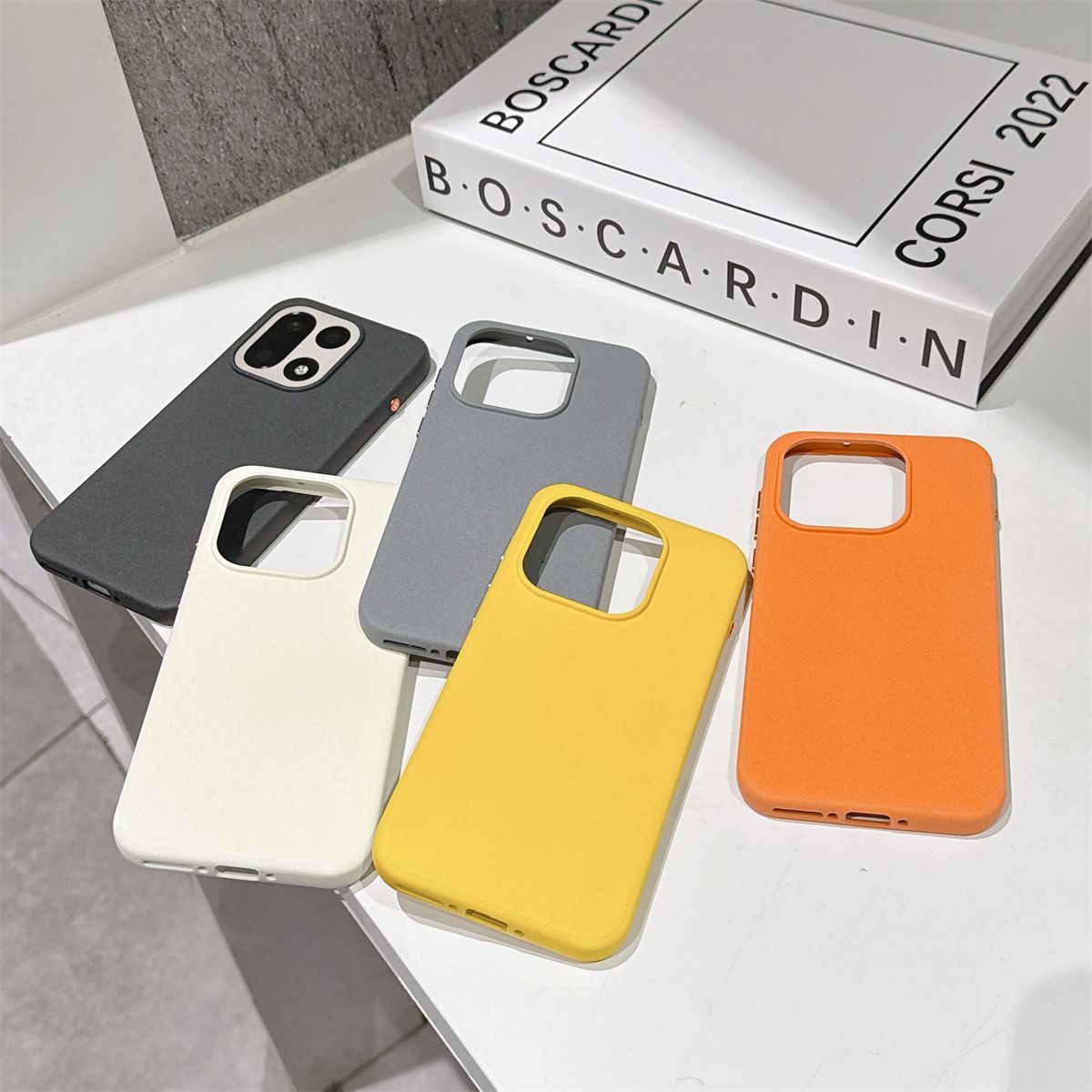 Matte Hard Pc Back Case - Étui magnétique de luxe en grès