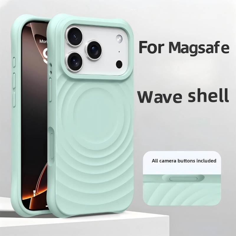 Liquid Silicone Magnetic Phone Case - Nouvelle coque officielle en silicone liquide
