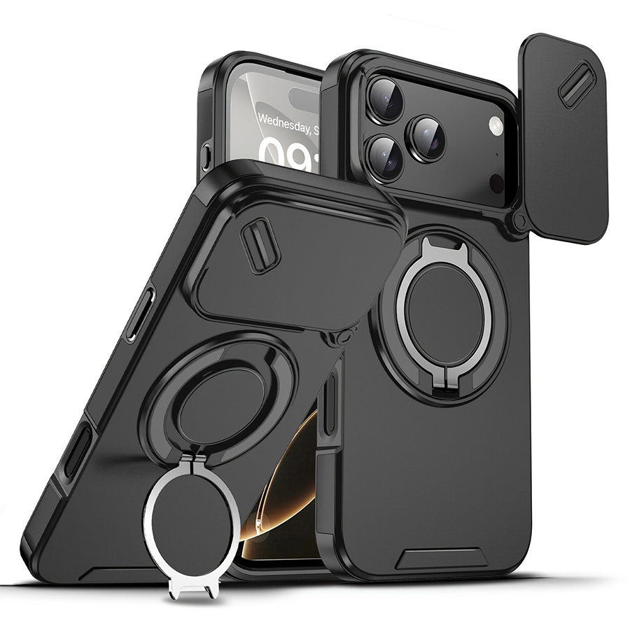 Heavy Duty 360 Full Body Protective Case - Coque de téléphone magnétique antichoc robuste