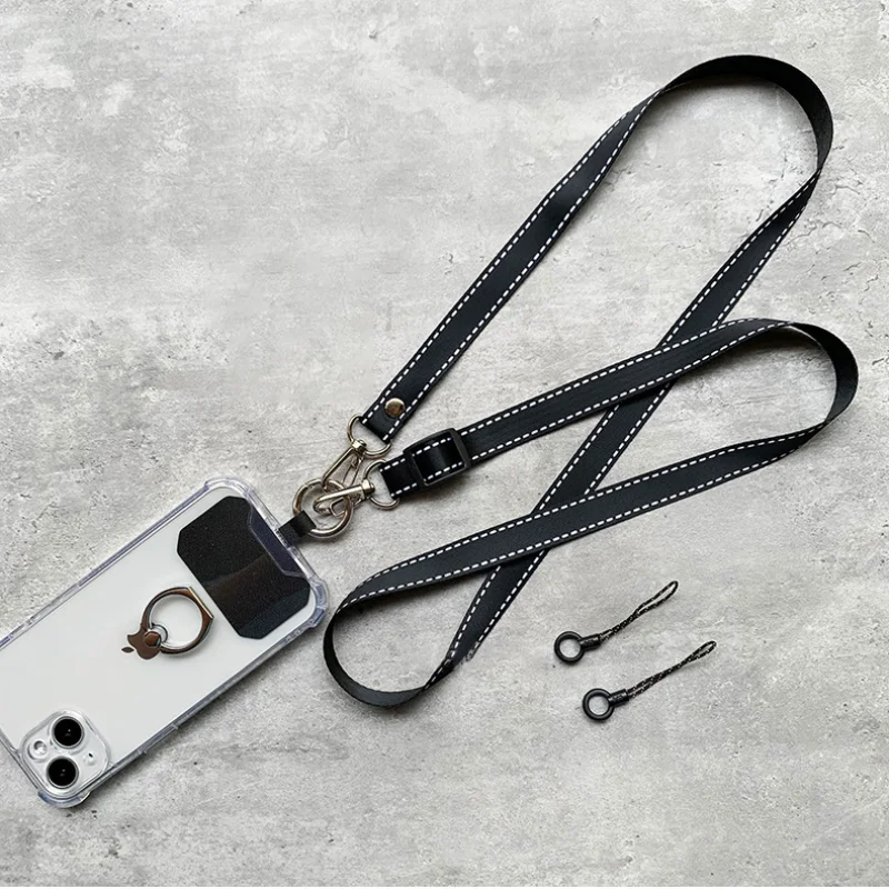 Crossbody Lanyard Neck Strap Case - Sangle de cou réglable pour téléphone