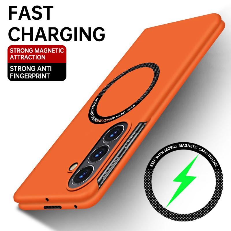 Ultra Thin Frameless Phone Cover - Coque de téléphone magnétique ultra-fine sans