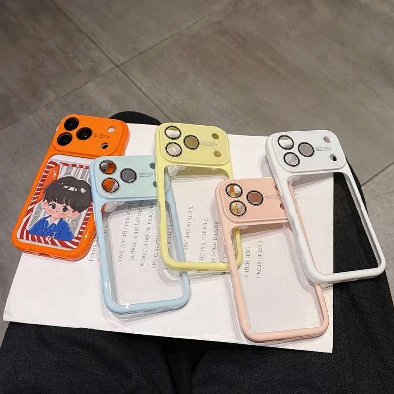 Clear Shockproof Bumper Case - Coque de téléphone transparente de luxe