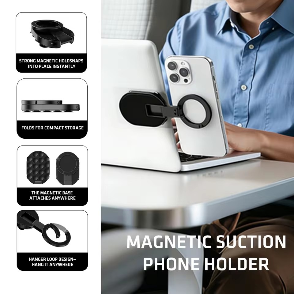 Phone Stands - Support de téléphone magnétique pliable MA39
