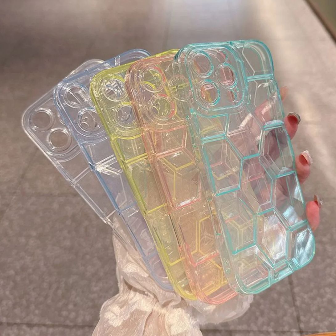 Clear Shockproof Bumper Case - Coque de téléphone à motif de