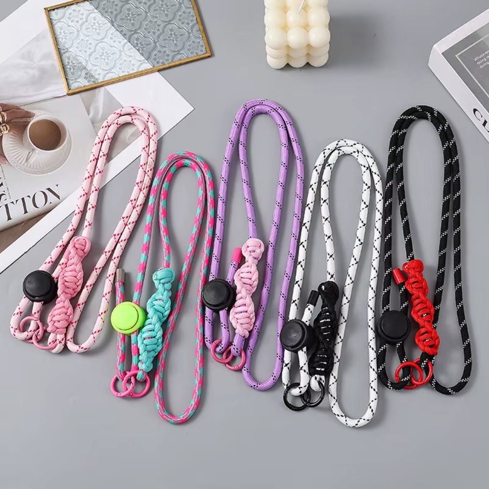 Crossbody Lanyard Neck Strap Case - Lanière de téléphone universelle réglable, sangle