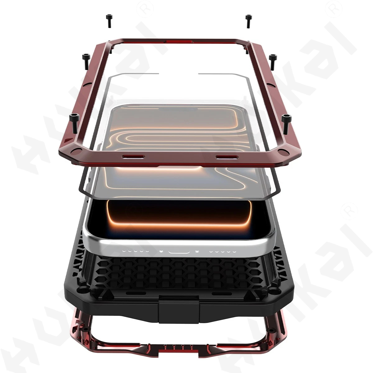 Heavy Duty 360 Full Body Protective Case - Coque pour iPhone 18 17 16