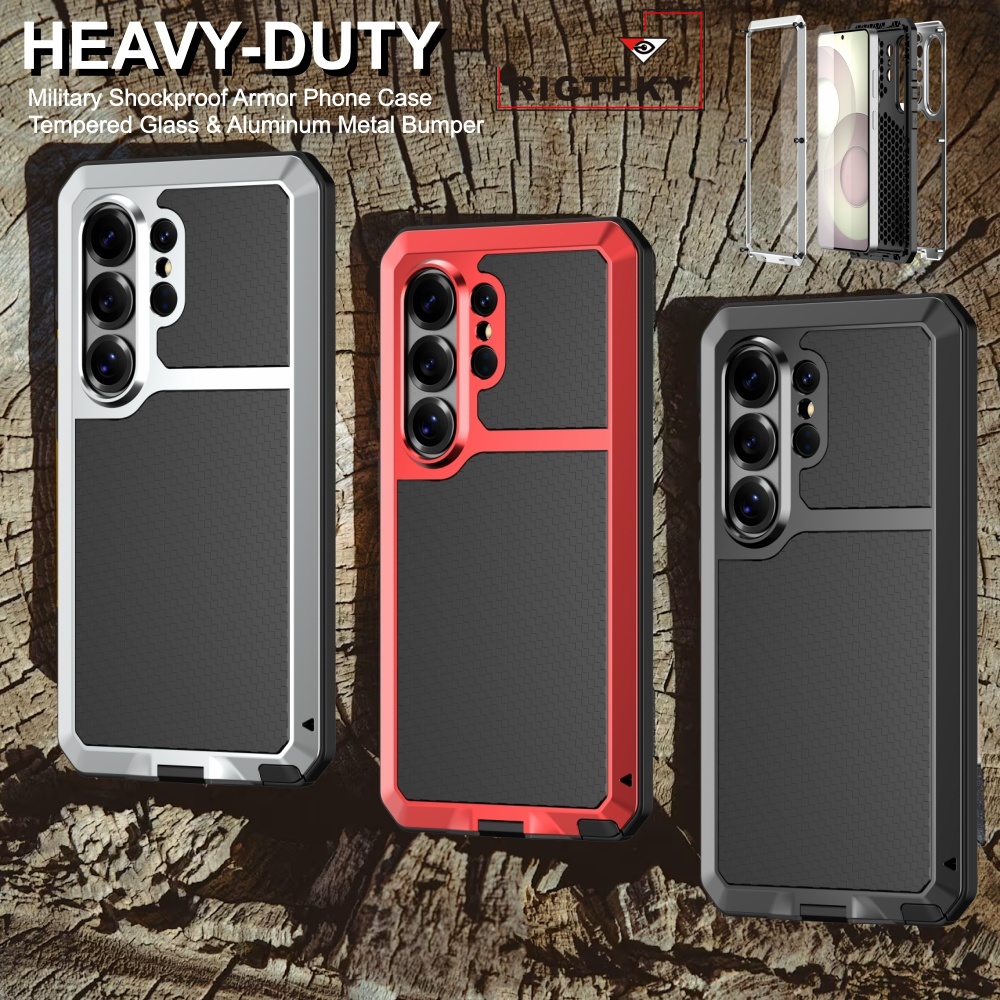 Heavy Duty 360 Full Body Protective Case - Coque pour Samsung S26 Ultra, S26