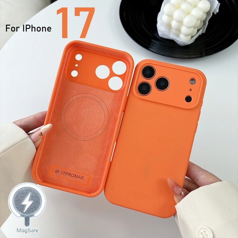 Liquid Silicone Magnetic Phone Case - Coque de téléphone officielle en Silicone