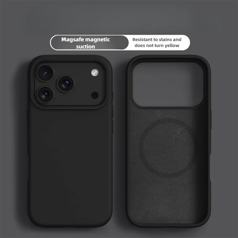 Liquid Silicone Magnetic Phone Case - Coque de téléphone en silicone liquide
