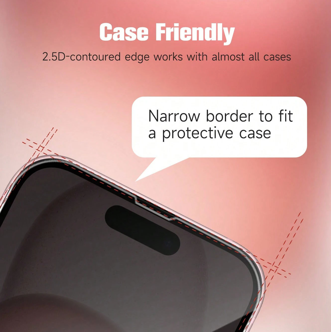 Protecteur d'écran de confiden - Anti Spy Privacy Glass Case avis et prix