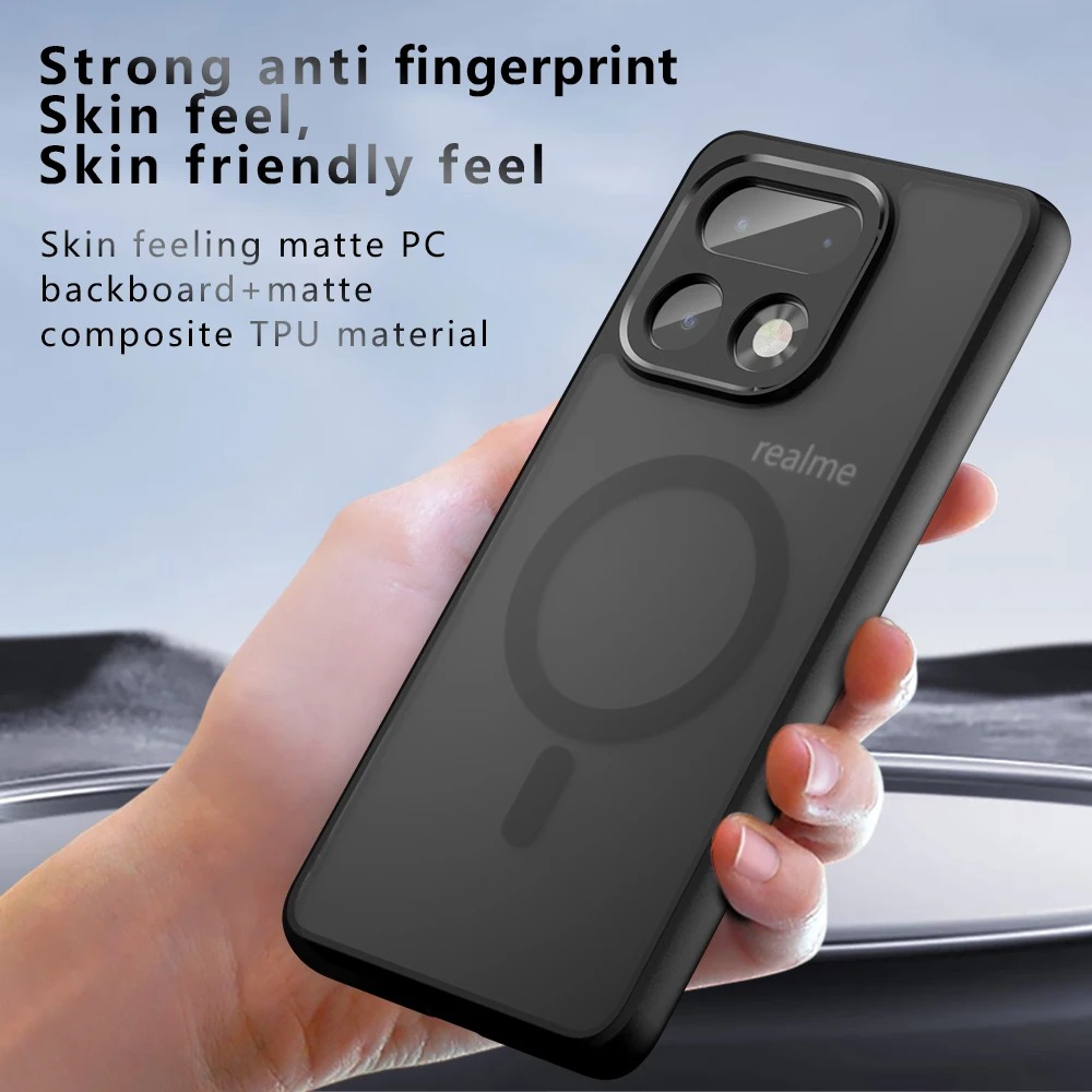 Coque pour Realme 16 Pro Plus, - Matte Hard Pc Back Case avis et prix