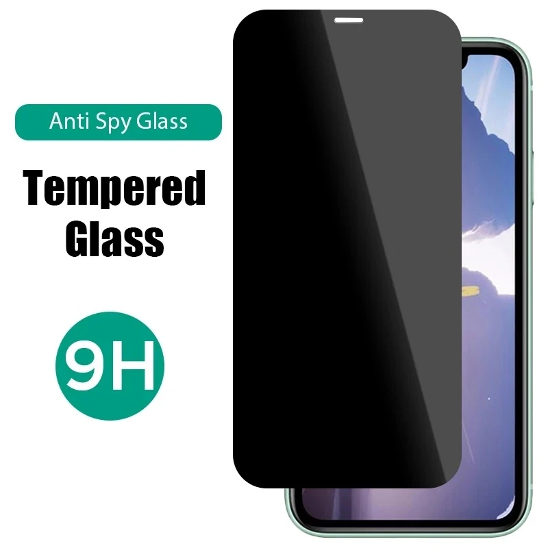 Coque en verre trempé Anti-esp - Anti Spy Privacy Glass Case avis et prix