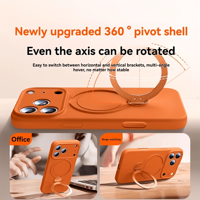 Coque de téléphone en silicone - Liquid Silicone Magnetic Phone Case avis et prix