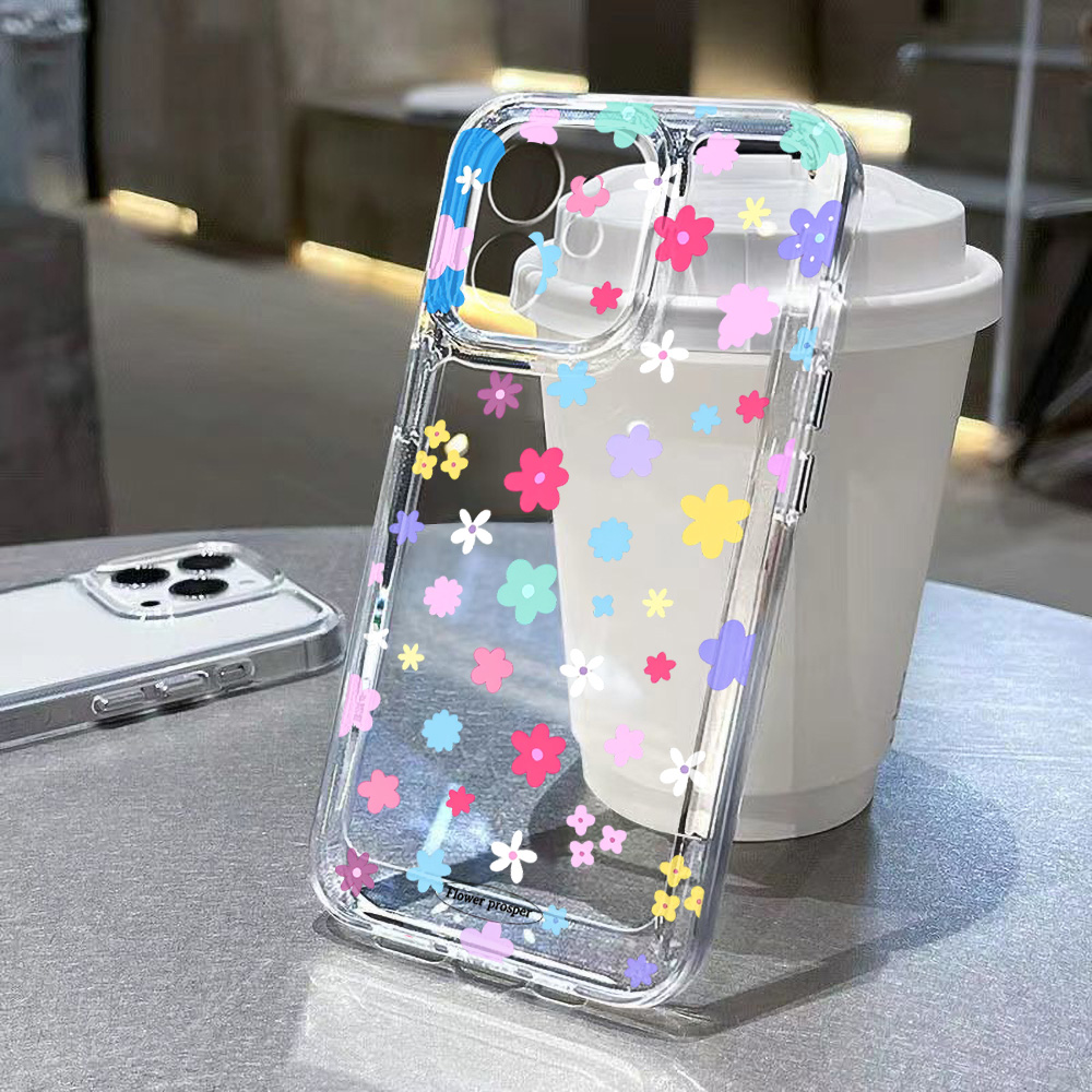 Coque de téléphone transparent - Clear Shockproof Bumper Case avis et prix