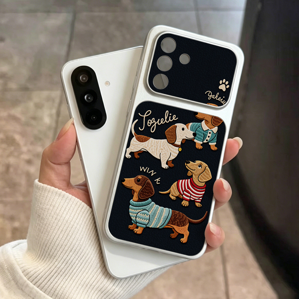 Coque de téléphone en cuir de  - Cute Cartoon Wrist Strap Silicone Case avis et prix