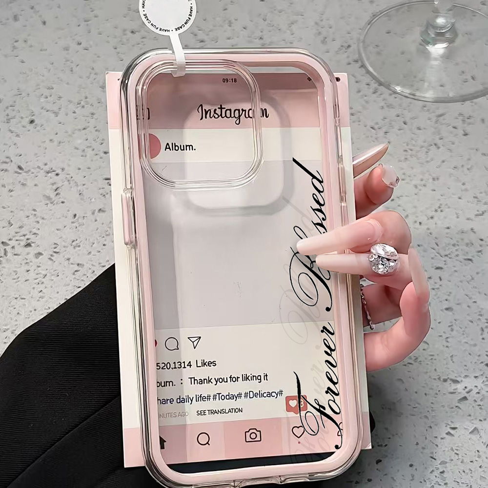 Coque de téléphone transparent - Clear Shockproof Bumper Case avis et prix
