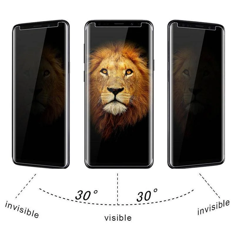 2 pièces de protection d'écran - Anti Spy Privacy Glass Case avis et prix
