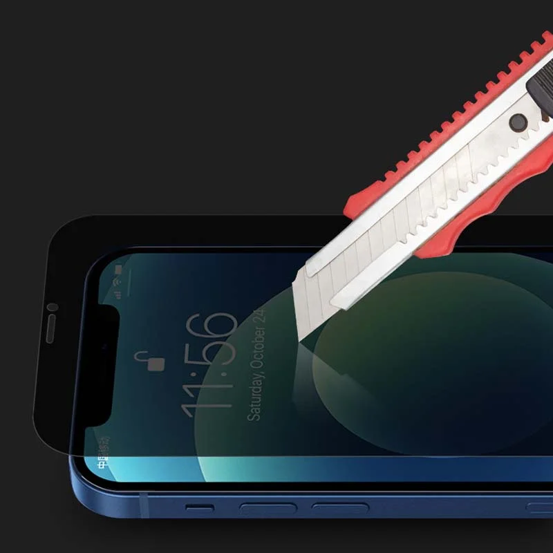 1 pièce de coque en verre trem - Anti Spy Privacy Glass Case avis et prix