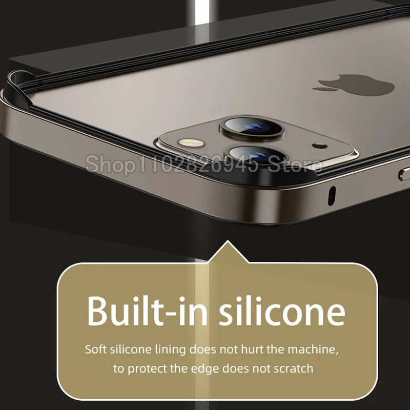 Coque de téléphone hybride en  - Metal Bumper Aluminum Frame Case avis et prix