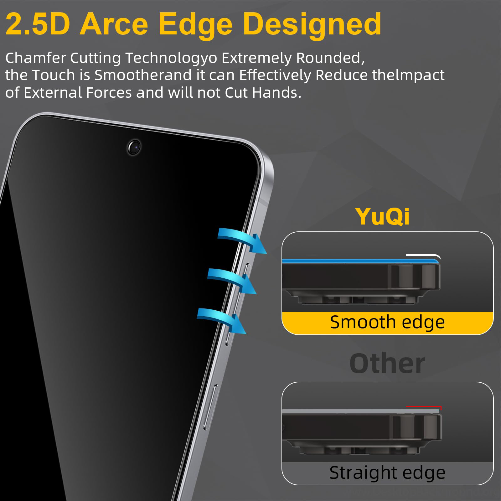 Protecteur d'écran Anti-espion - Anti Spy Privacy Glass Case avis et prix
