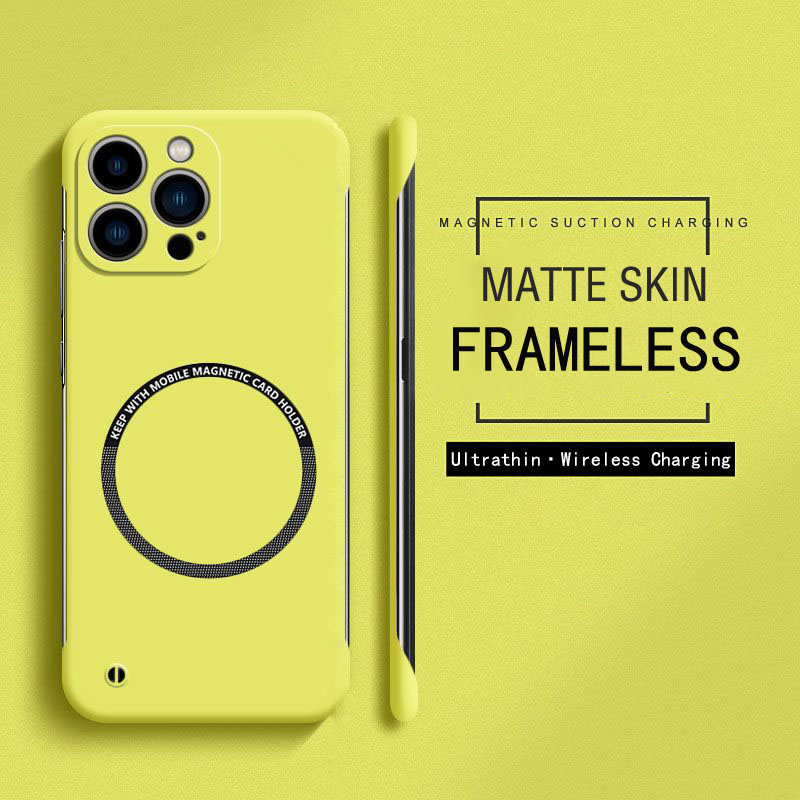 Étui magnétique sans cadre pou - Matte Hard Pc Back Case avis et prix