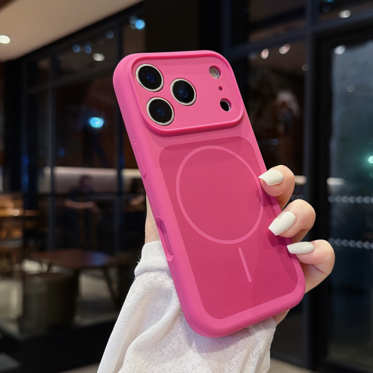 Nouvelle coque officielle en s - Liquid Silicone Magnetic Phone Case avis et prix