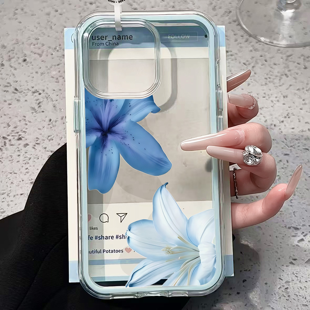 Coque de téléphone transparent - Clear Shockproof Bumper Case avis et prix