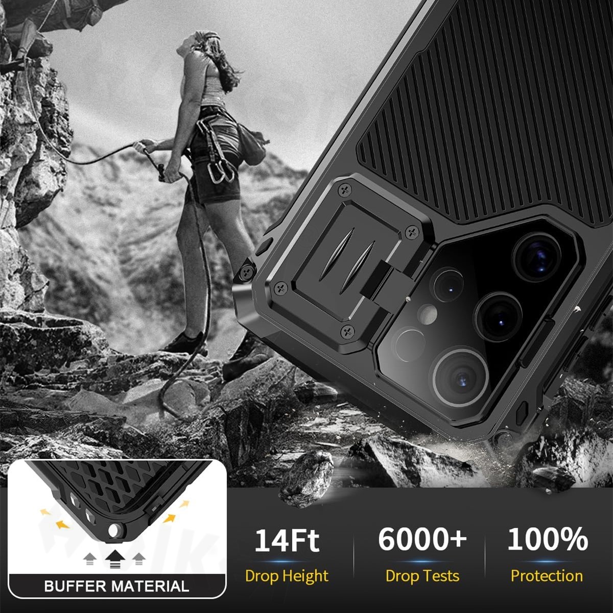 Coque pour Samsung Galaxy S25  - Heavy Duty 360 Full Body Protective Case avis et prix