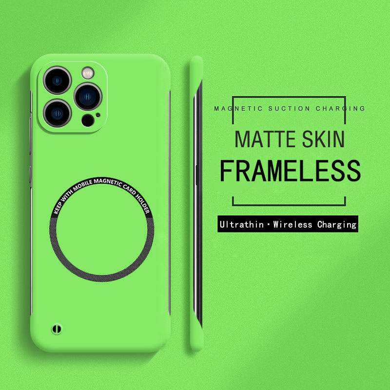 Étui magnétique sans cadre pou - Matte Hard Pc Back Case avis et prix
