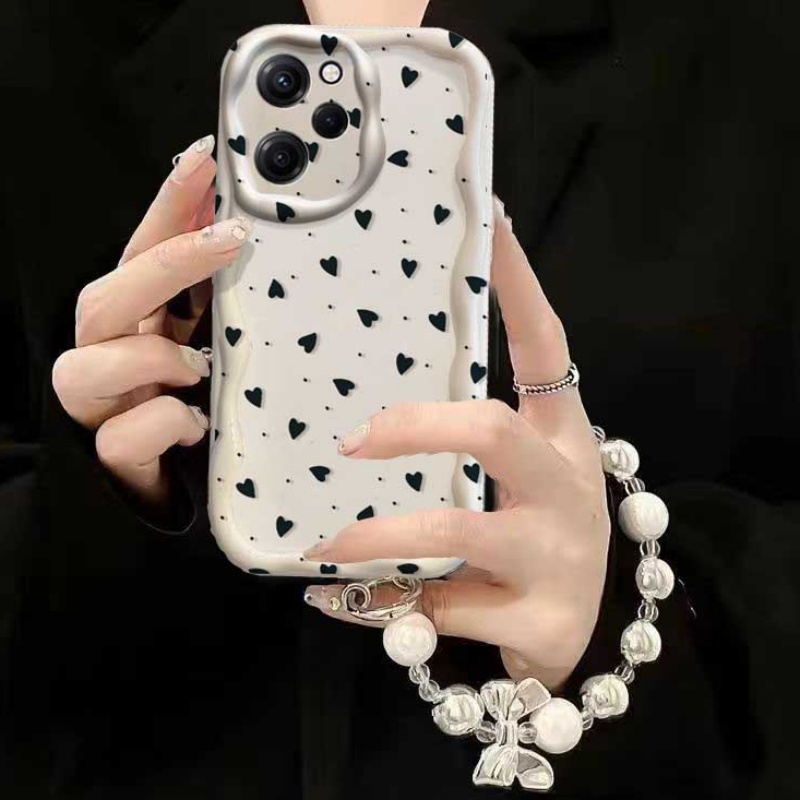 Coque pour RENO 15 15F 14 PRO  - Cute Cartoon Wrist Strap Silicone Case avis et prix