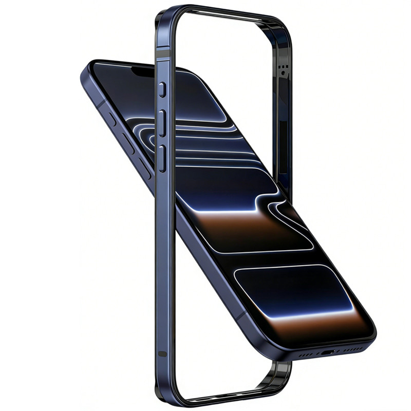 Coque de protection fine en mé - Metal Bumper Aluminum Frame Case avis et prix