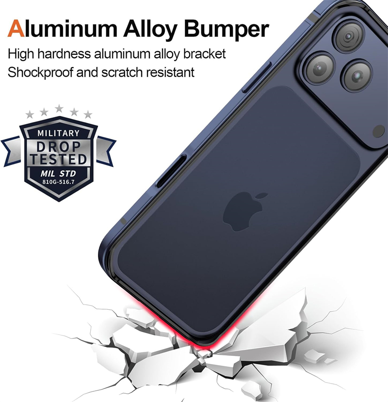 Coque de protection fine en mé - Metal Bumper Aluminum Frame Case avis et prix