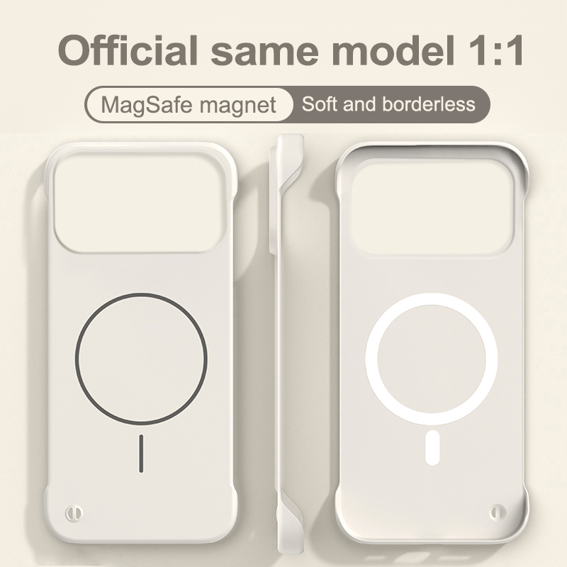 Coque de téléphone magnétique  - Ultra Thin Frameless Phone Cover avis et prix