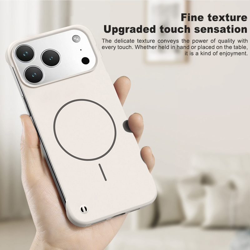 Coque de téléphone magnétique  - Ultra Thin Frameless Phone Cover avis et prix