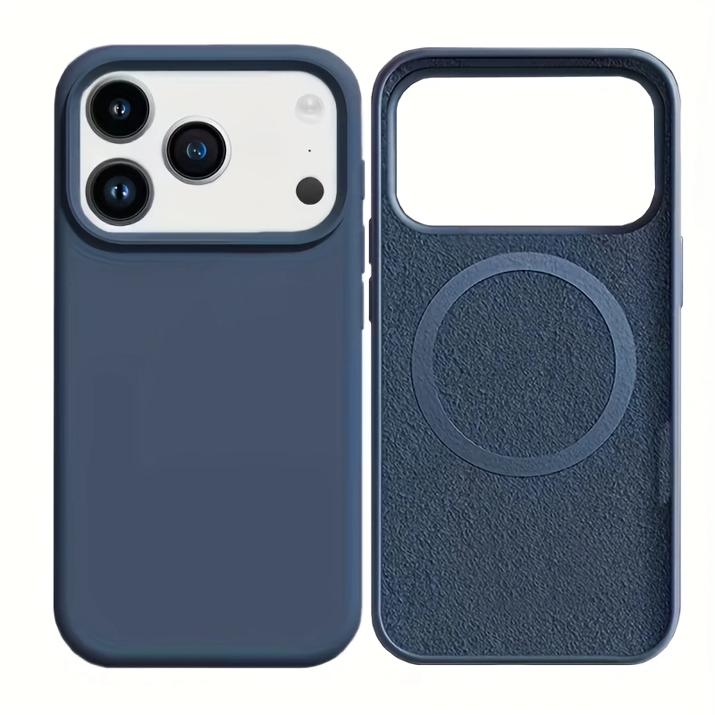 Coque de téléphone magnétique  - Liquid Silicone Magnetic Phone Case avis et prix