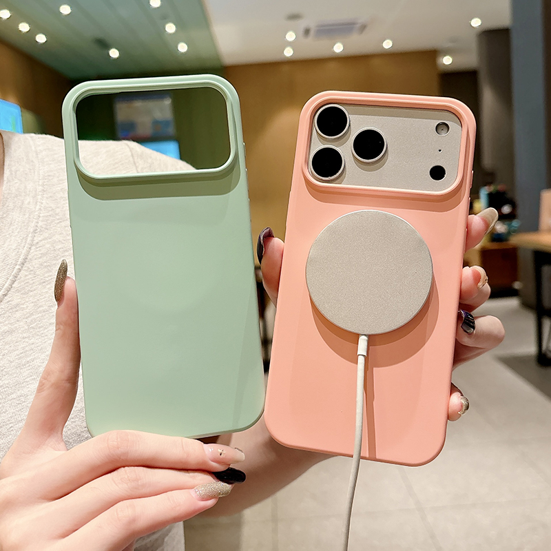 Coque de téléphone magnétique  - Liquid Silicone Magnetic Phone Case avis et prix