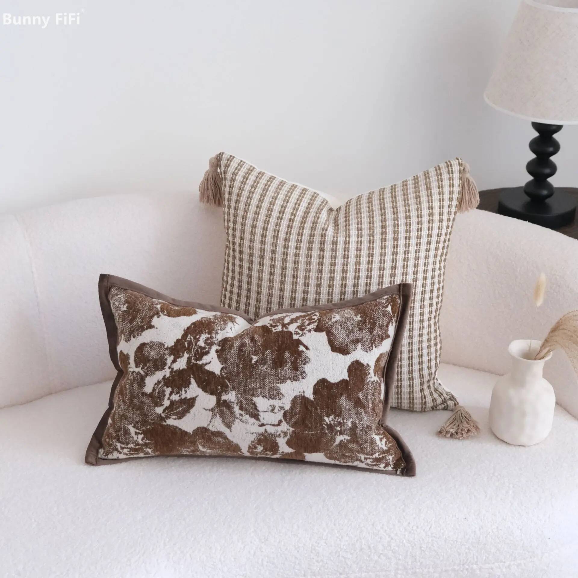 Housse de coussin bohème à ray - Vintage Floral Pattern Soft Case avis et prix