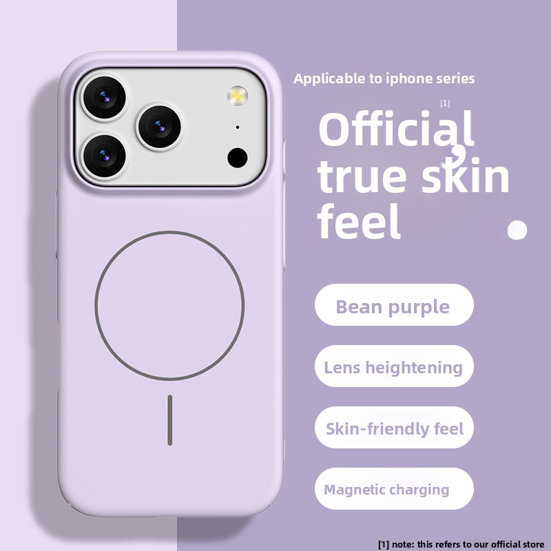 Coque de téléphone en silicone - Liquid Silicone Magnetic Phone Case avis et prix