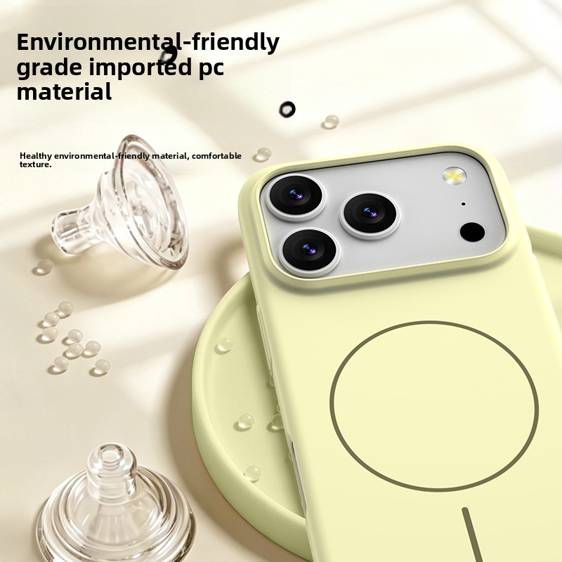 Coque de téléphone en silicone - Liquid Silicone Magnetic Phone Case avis et prix