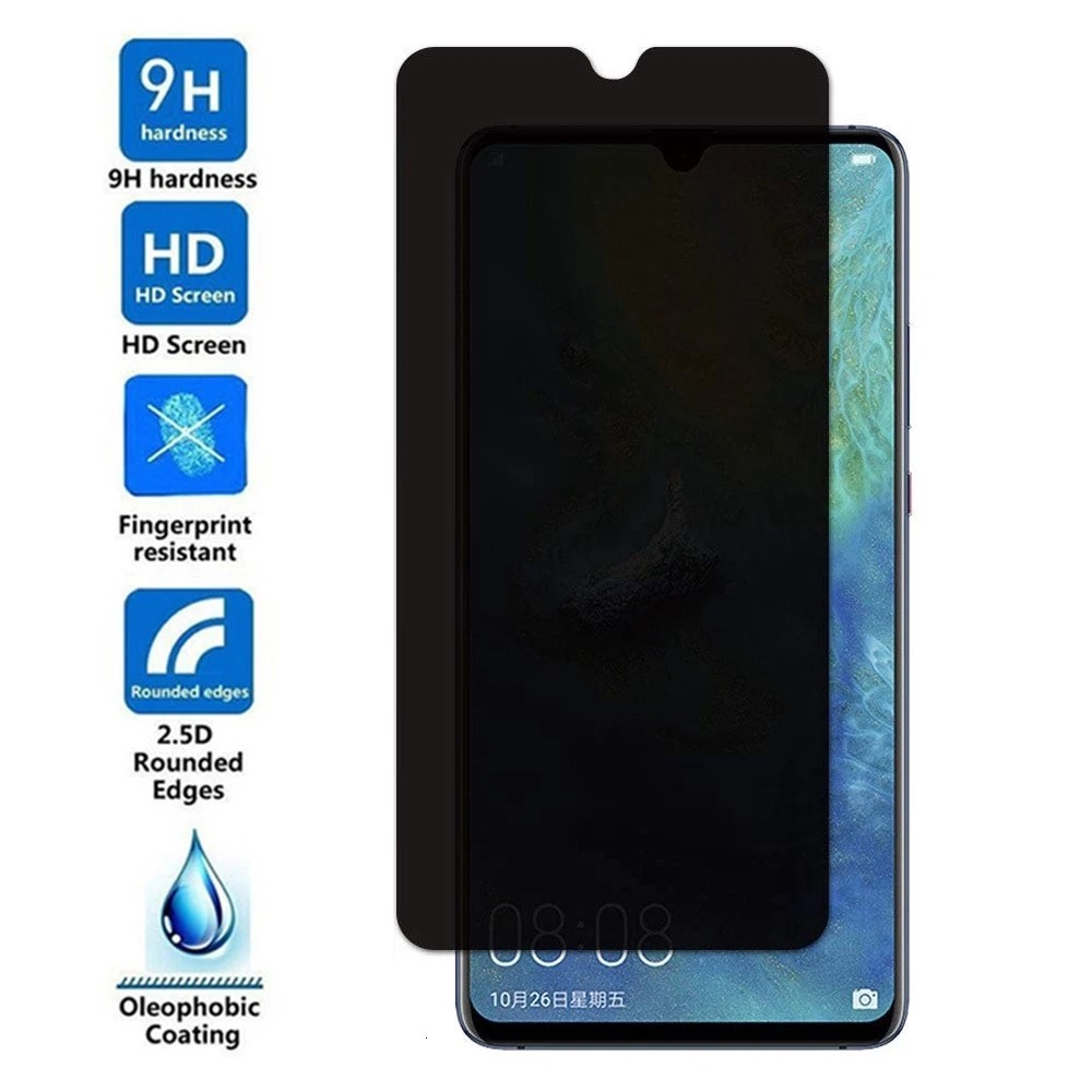 Étui de protection d'écran en  - Anti Spy Privacy Glass Case avis et prix