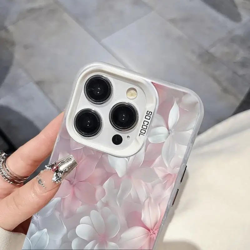 Coque Fleur Rose Antichoc avec - Screen Protectors avis et prix