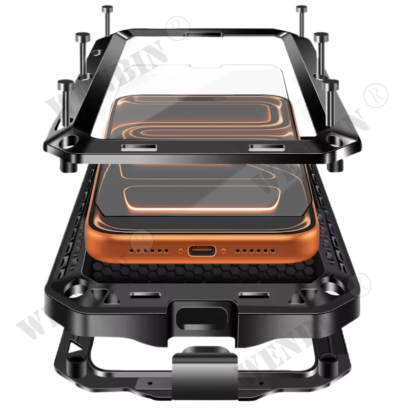 Étui de luxe robuste pour iPho - Heavy Duty 360 Full Body Protective Case avis et prix