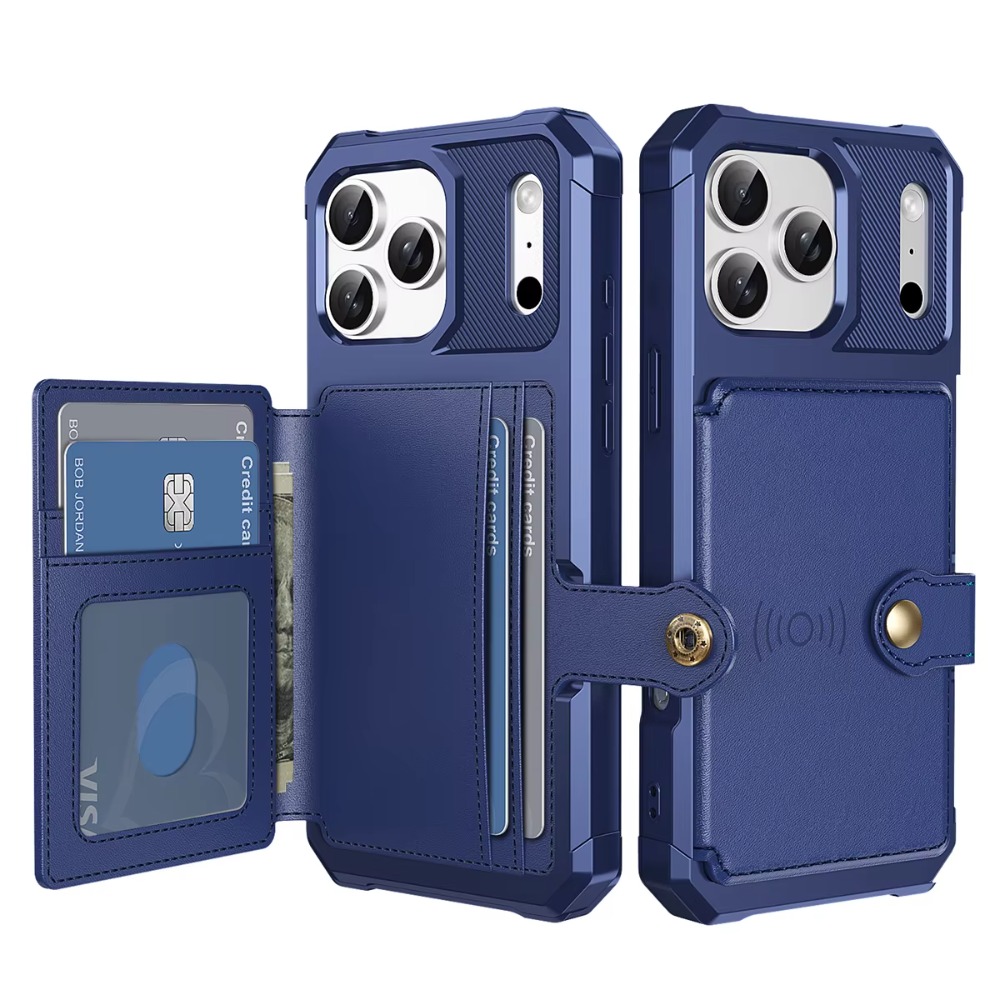 Étui portefeuille pour télépho - Leather Wallet Card Holder Phone Cover avis et prix