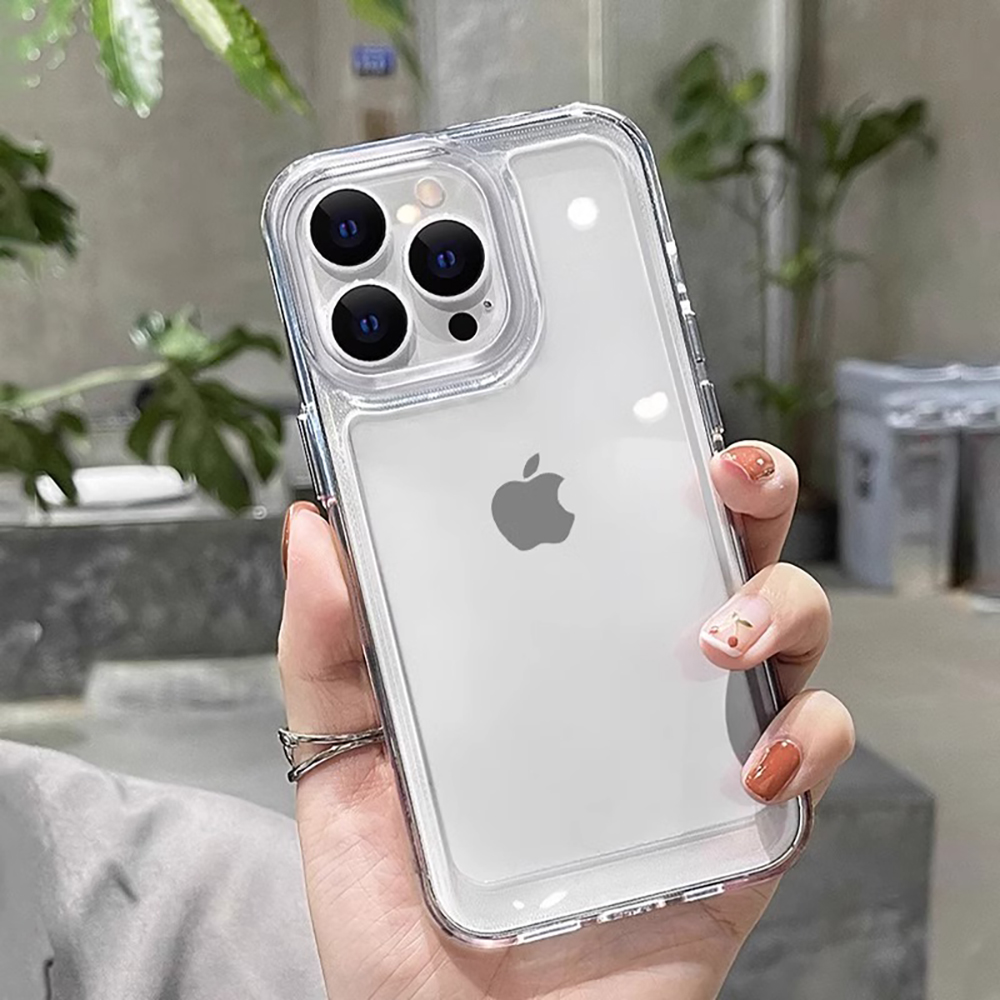 Coque de téléphone de luxe pou - Clear Shockproof Bumper Case avis et prix