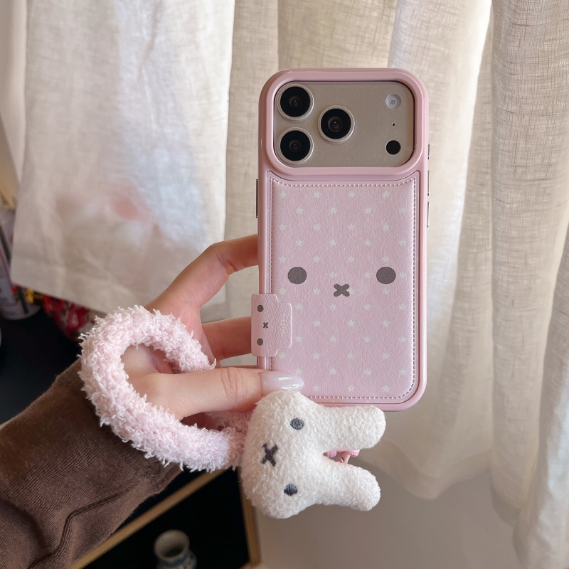 Étui de téléphone anti-chute e - Cute Cartoon Wrist Strap Silicone Case avis et prix