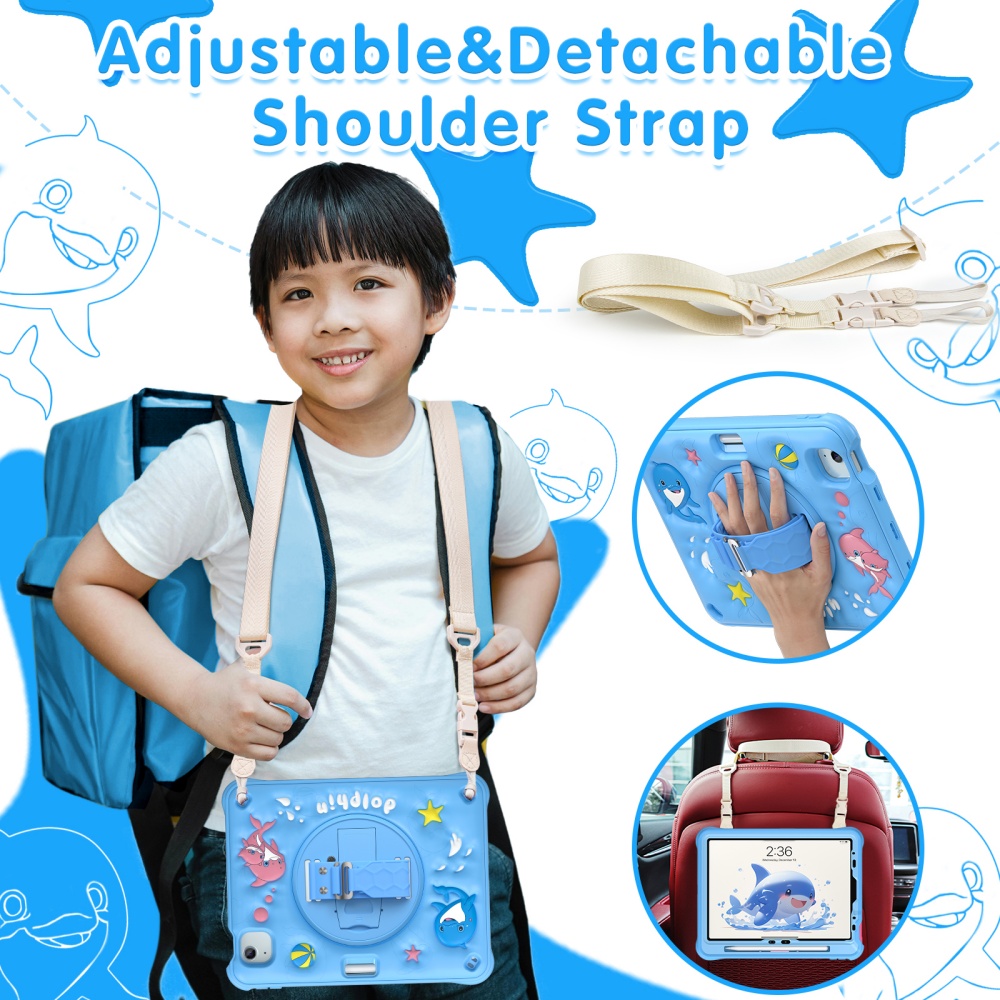 Étui mignon pour enfants A17Pr - Cute Cartoon Wrist Strap Silicone Case avis et prix