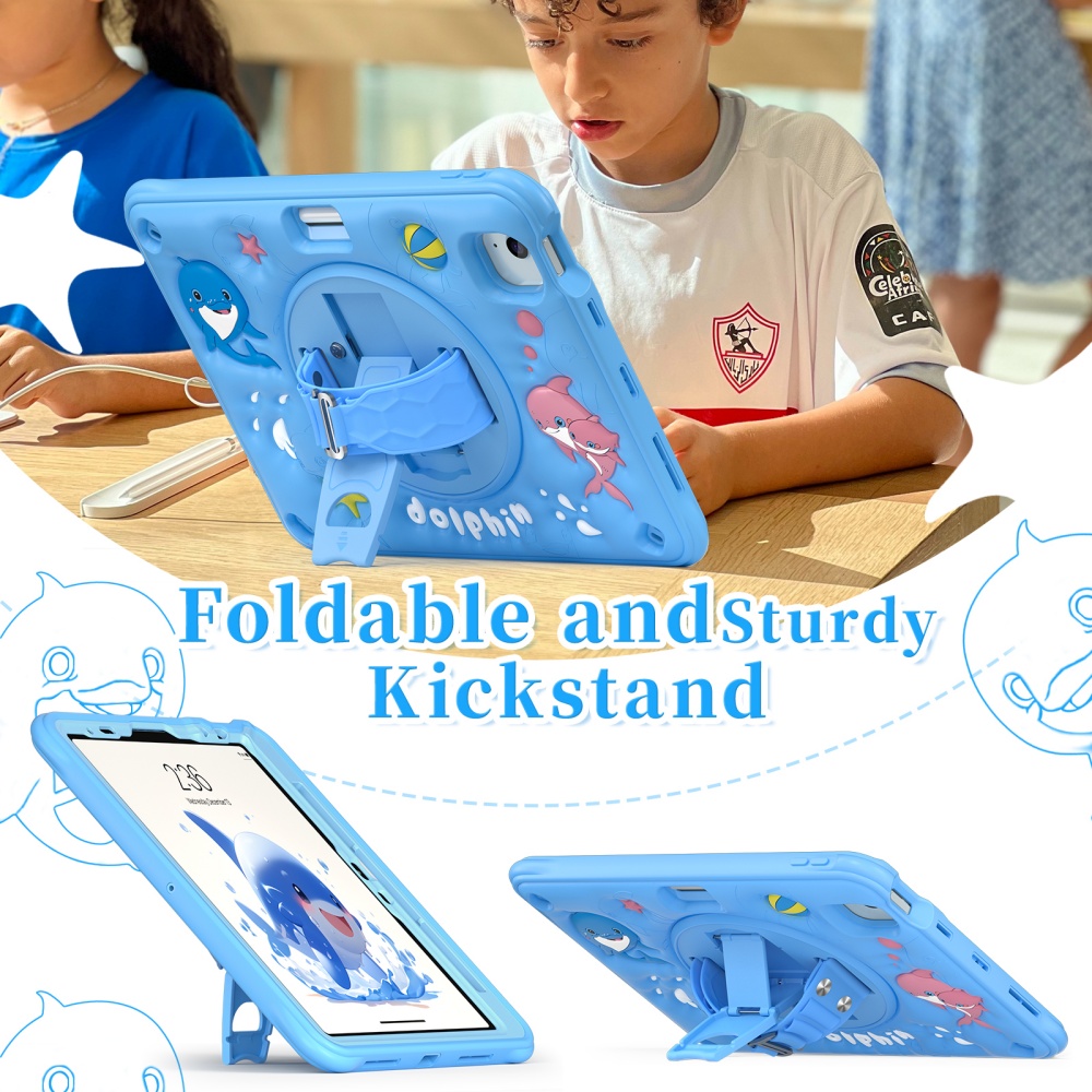 Étui mignon pour enfants A17Pr - Cute Cartoon Wrist Strap Silicone Case avis et prix