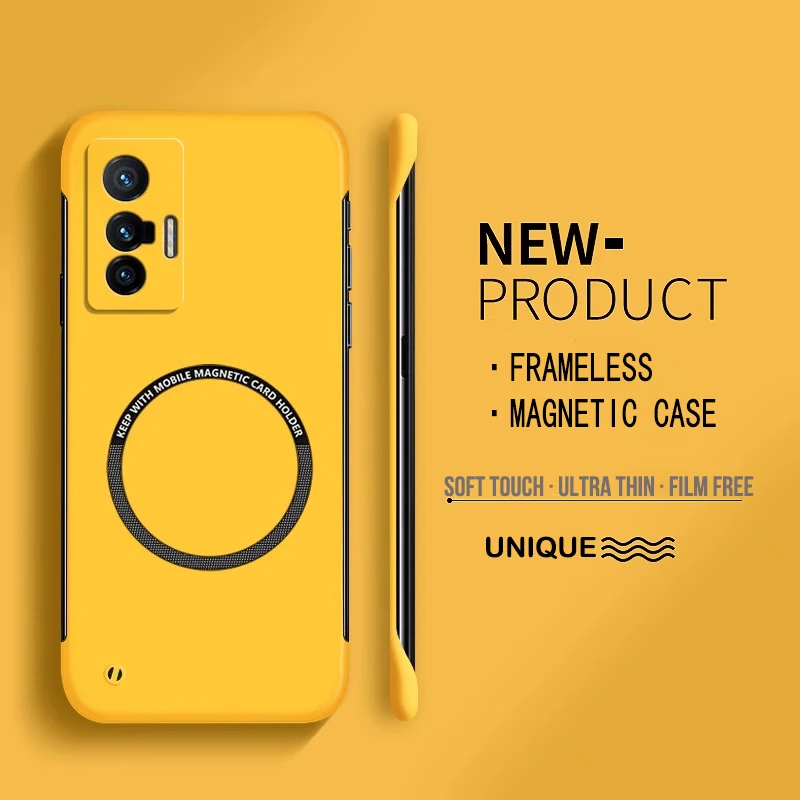 Coque de téléphone magnétique  - Ultra Thin Frameless Phone Cover avis et prix