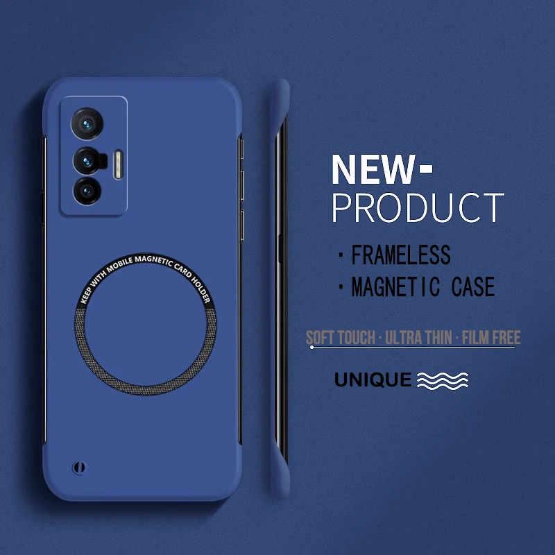 Coque de téléphone magnétique  - Ultra Thin Frameless Phone Cover avis et prix
